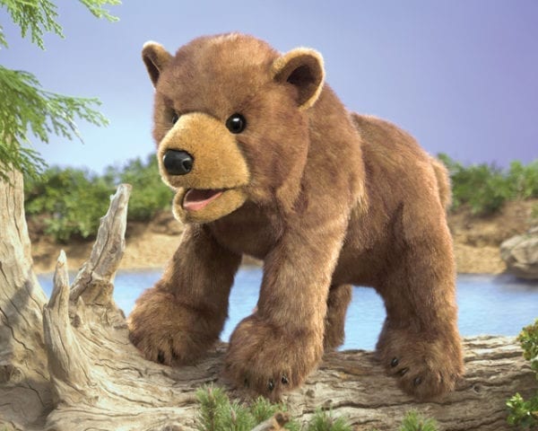 Folkmanis Puppets Brown Bear Cub