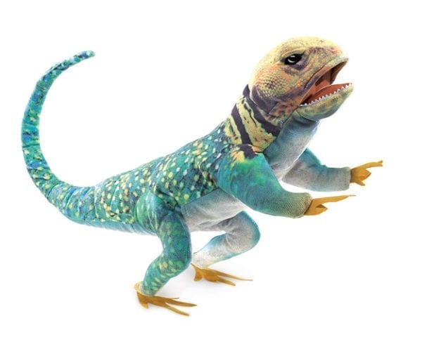 Folkmanis Puppets Collared Lizard