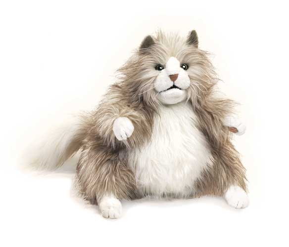 Folkmanis Puppets Fluffy Cat