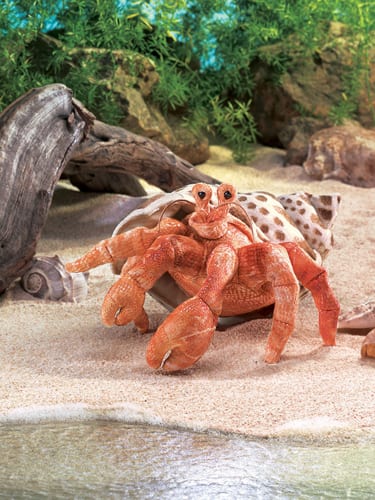 Folkmanis Puppets Hermit Crab