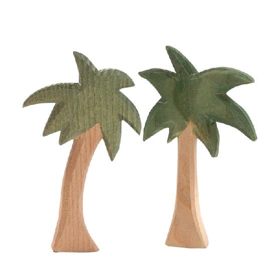Ostheimer Wooden Toy Landscape Palm Trees Small 2 Pieces