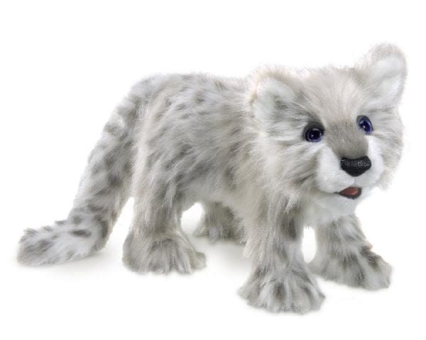 Folkmanis Puppets Snow Leopard Cub