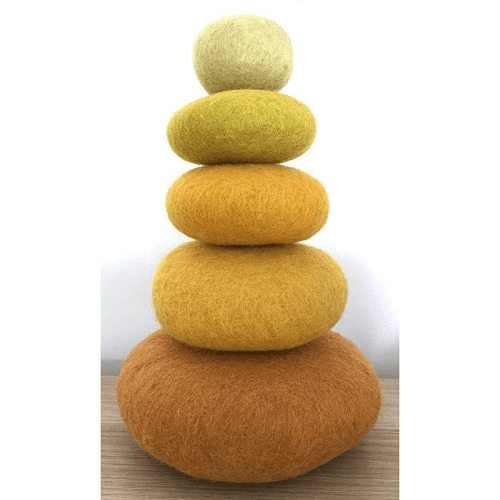 Papoose Stacking Set Yellow 5 Pieces