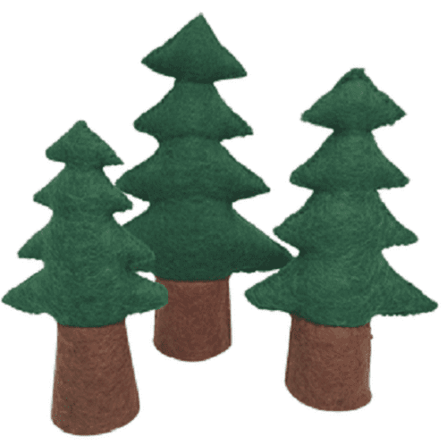 Papoose Trees Pine 3 Pieces