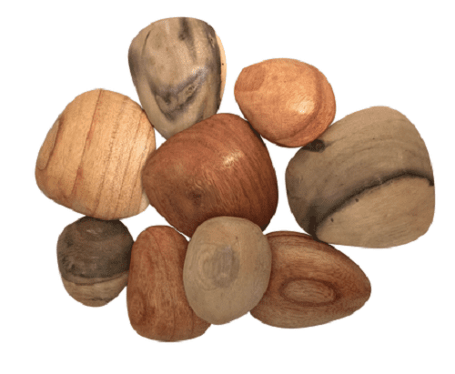 Papoose Wooden Pebbles 9 Pieces