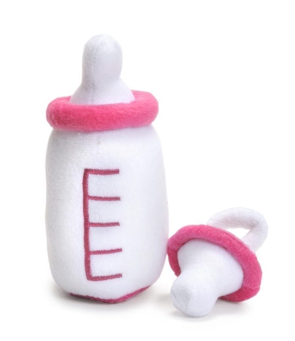 Rubens Barn Doll Pink Bottle & Pacifier