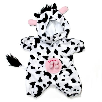 Rubens Barn Doll Outfit Cow Set for Rubens Kids Doll