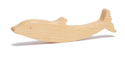 Ocamora Wooden Toy Dolphin