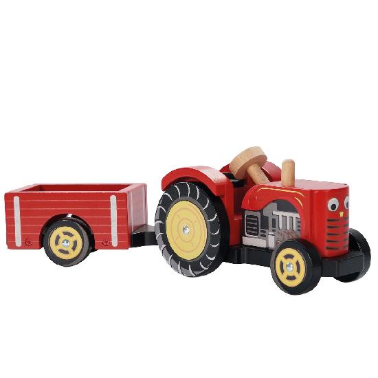 Le Toy Van Tractor & Trailer