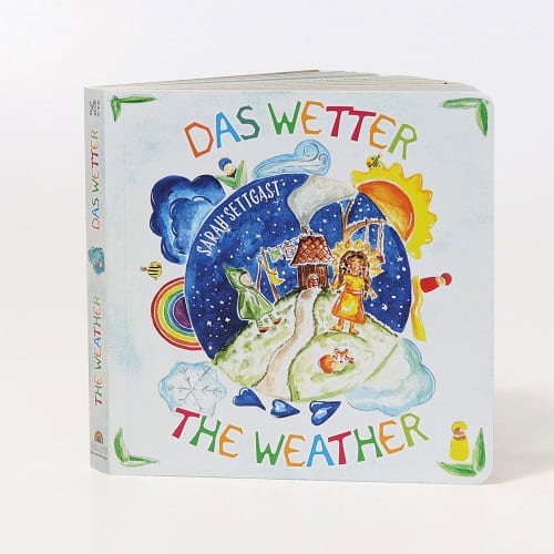 Grimms Wooden Toy Book The Weather