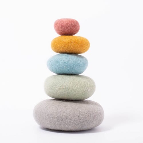 Papoose Felt Earth Stacking Set