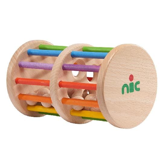 Nic Wooden Toy Rattle n Roll