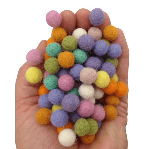 felt balls