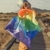 Sarah's Silks Cape Rainbow