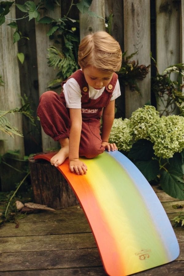 Kinderfeets Kinderboard Balance Board Rainbow