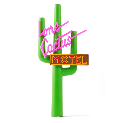 Candylab Lone Cactus Motel Sign