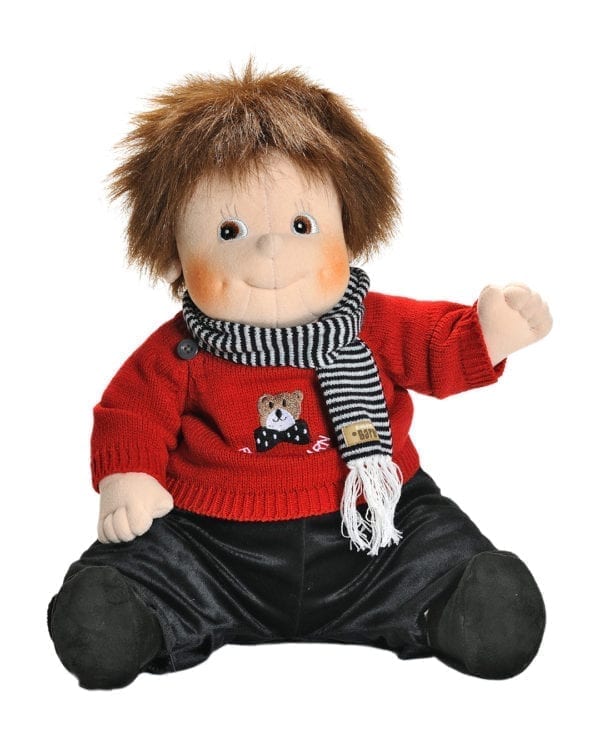 Rubens Barn Doll Original Emil with Teddy Clothes