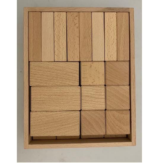 Papoose Wooden Block Set 30 Pieces