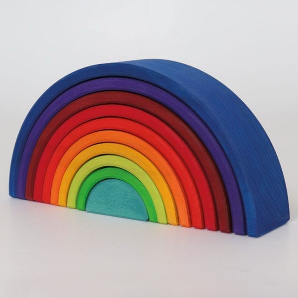 Grimms Wooden Toy Counting Rainbow