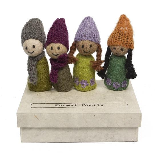 Papoose Toys Felt Forest Family