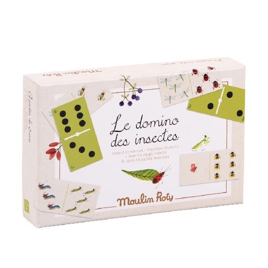 Moulin Roty Le Botaniste Insect Dominoes