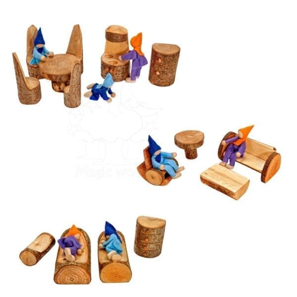 Magic Wood Toy Furniture Set