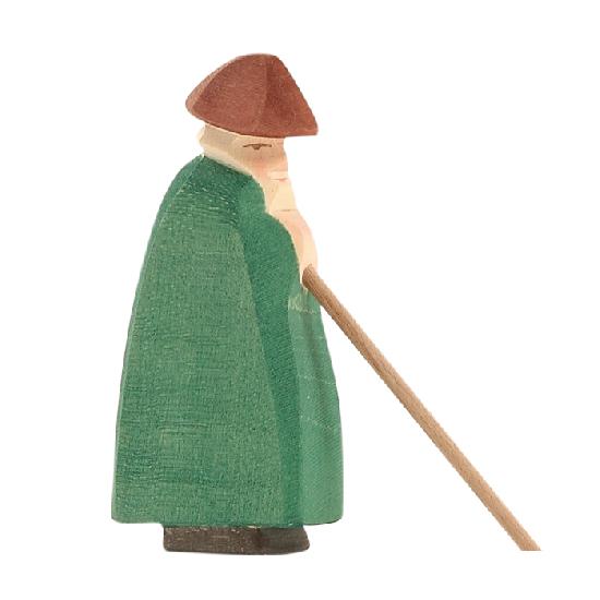 Ostheimer Wooden Toy Shepherd with Staff