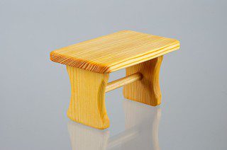 Debresk Wooden Dollhouse Furniture Table