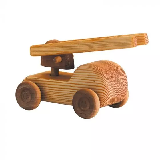 Debresk Wooden Toy Fire Engine Small