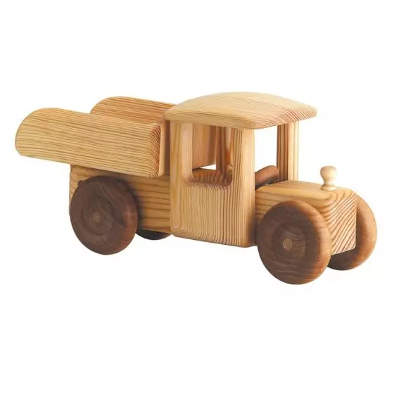 Debresk Wooden Toy Dump Truck Large