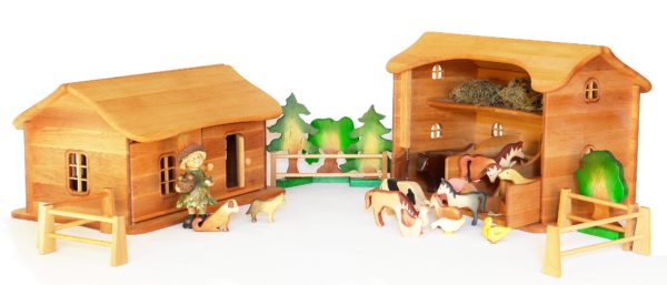 Drewart Wooden Toy Large Farm