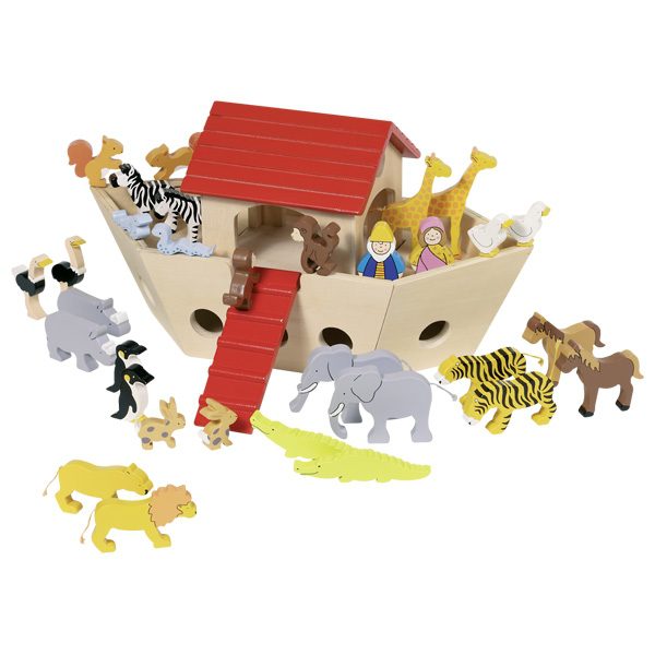Goki Wooden Toy Noah's Ark