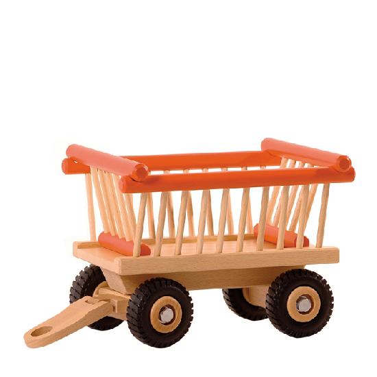 Ostheimer Wooden Toy Hay Cart for Tractor
