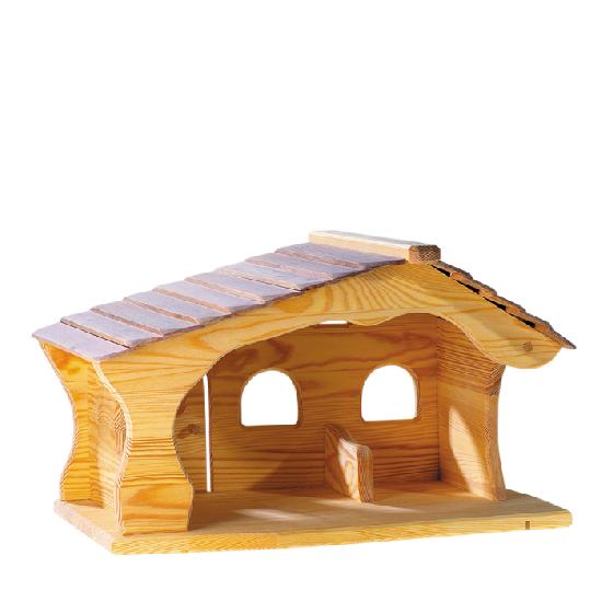 Ostheimer Wooden Toy Nativity Stable