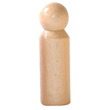 Ostheimer Wooden Toy Natural Man Peg Doll