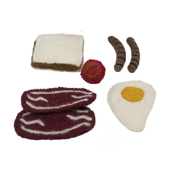 Papoose Toys Felted Breakfast Set