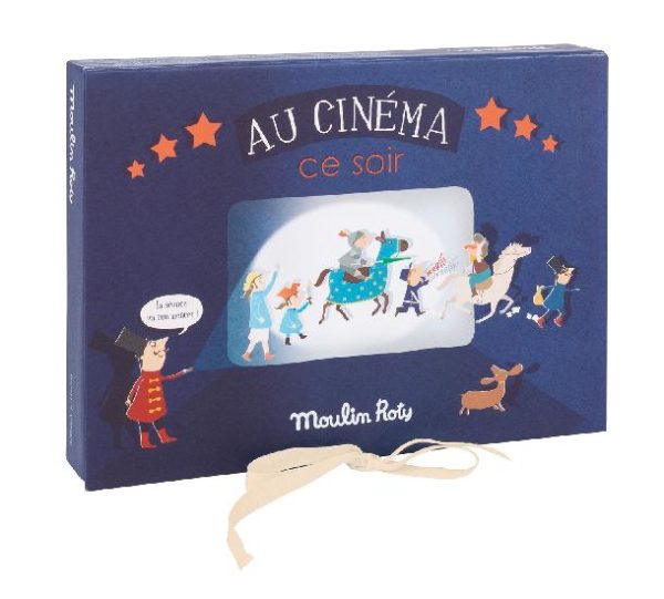 Moulin Roty Storybook Torch Cinema Box Set At the Movies Cinema Box with Torch