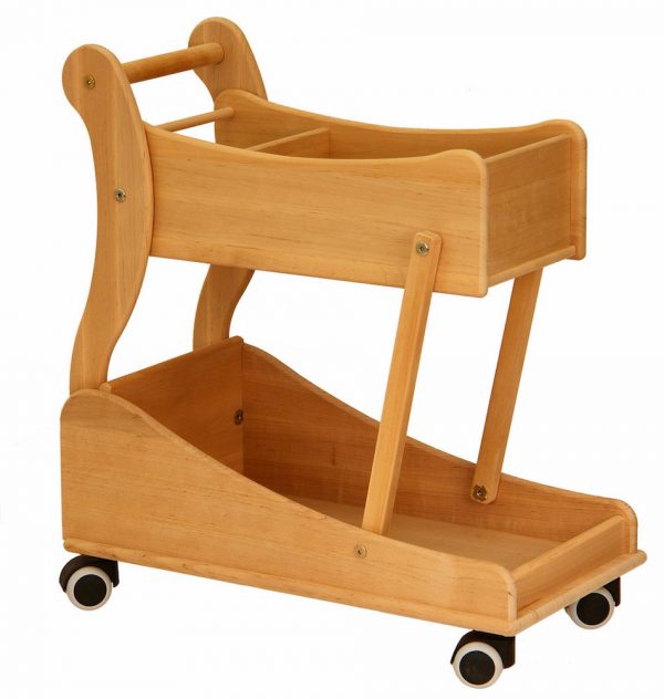 Drewart Wooden Toy Shopping Cart