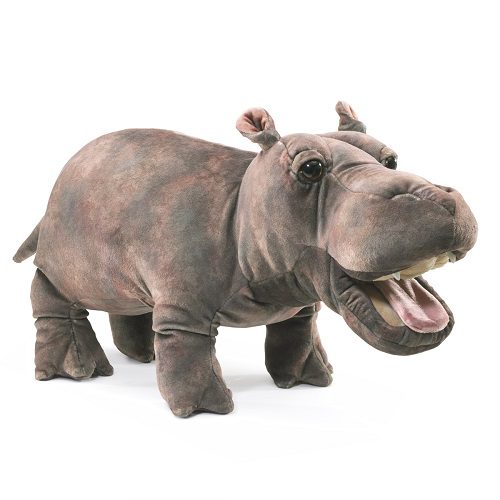 Folkmanis Puppet Baby Hippo
