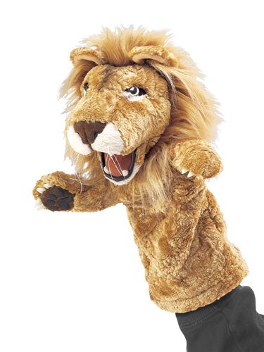 Folkmanis Puppet Lion Stage Puppet