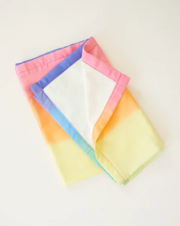 Sarahs Silks Silk Baby Blanket Rainbow