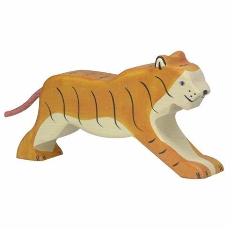 Holztiger Wooden Toy Tiger Running 80135