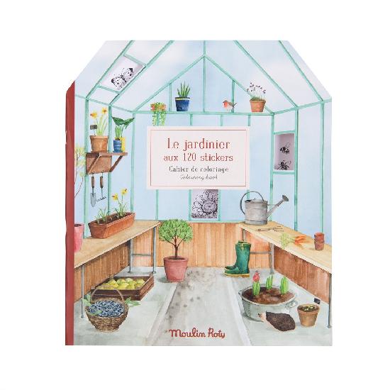 Moulin Roty Le Jardin Sticker & Colouring Book